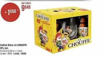 Géant Casino Coffret bière la chouffe 8% vol. offre