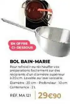 Bol bain-marie