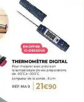 Thermomètre digital