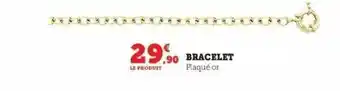 Hyper U Bracelet plaqué or offre