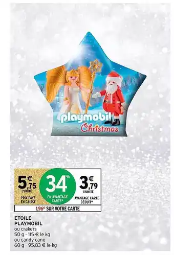 Intermarché Étoile playmobil offre