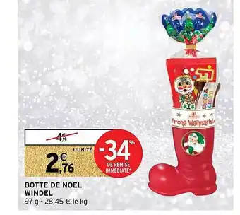 Botte de noël windel