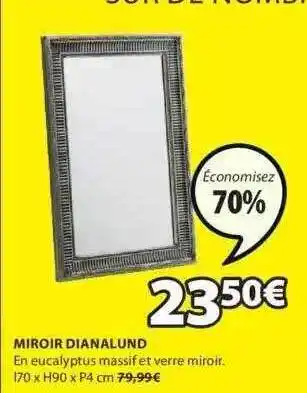 JYSK Miroir dianalund offre