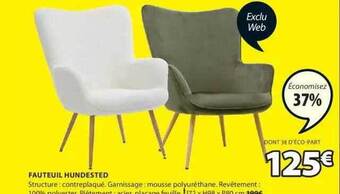 JYSK Fauteuil hundested offre