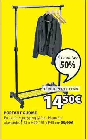 JYSK Portant gudme offre