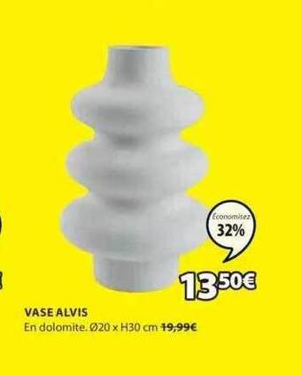 JYSK Vase alvis offre