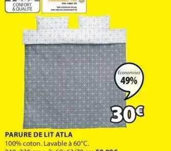 JYSK Parure de lit atla offre