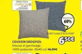 JYSK Coussin skogfiol offre