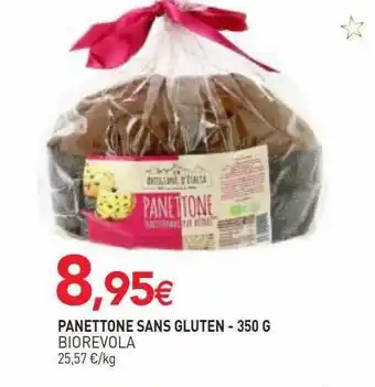 naturéO Panettone sans gluten biorevola - 350 g offre