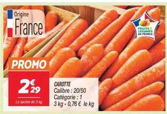 Netto Carotte offre