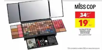 Stokomani La palette de maquillage backstage offre