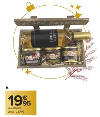 Carrefour Corbeille côté jardin secrets d'éleveurs offre