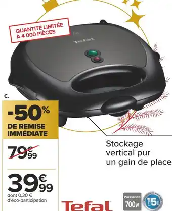 Carrefour Croque gaufre offre