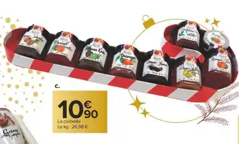Carrefour Lucien georgelin corbeille de confitures sucre d'orge offre