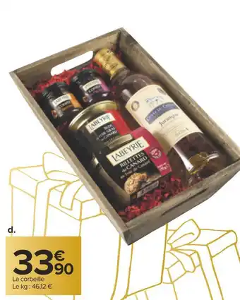 Carrefour Labeyrie corbeille accord parfait offre