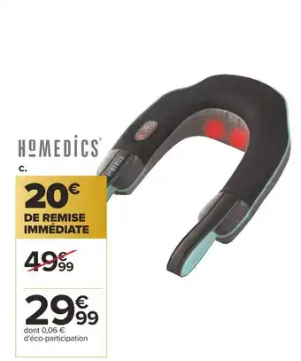 Homedics appareil de massage cou