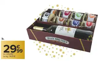 Carrefour Corbeille range couverts foie gras offre
