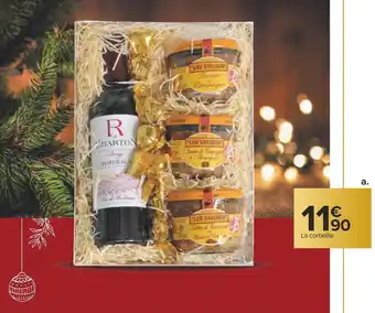 Carrefour Corbeille nouvelle aquitaine vignes et gastronomie offre