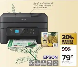 Carrefour Epson imprimante multi fonction offre