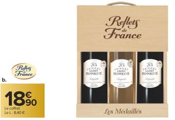 Carrefour Reflets de france a.o.p. languedoc prieuré saint hippolyte offre