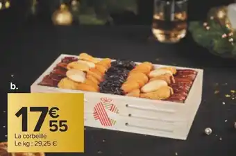 Carrefour Daco bello corbeille marché de noël offre