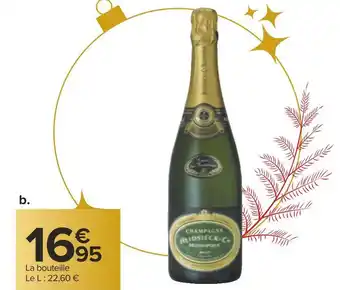 Carrefour Monopole heidsieck & co champagne offre