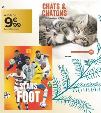 Carrefour Collection éphémérides par jour 2023 offre