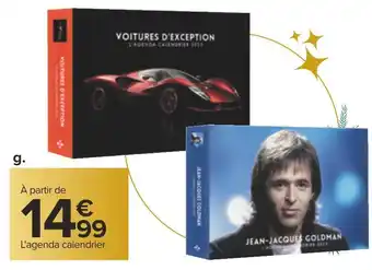 Carrefour Collection agendas calendrier offre