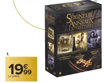 Coffret dvd trilogie le seigneur des anneaux