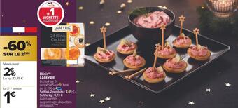 Carrefour Labeyrie blinis offre