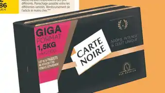 Carrefour Carte noire café moulu classique offre