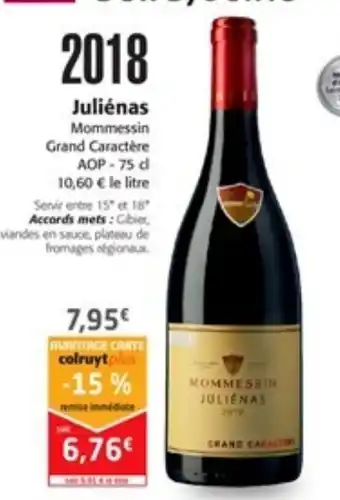 Colruyt Juliénas offre