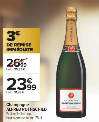 Alfred rothschild champagne