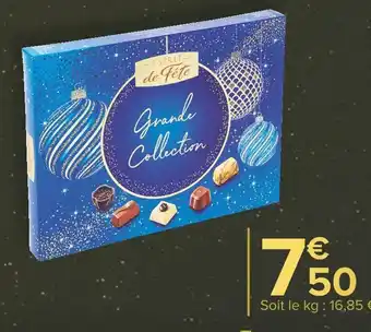 Carrefour Market Esprit de fête assortiment de chocolats offre