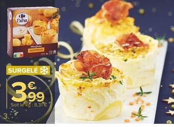 Carrefour Market Carrefour extra mini gratins surgelés offre