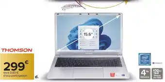 Carrefour Thomson ordinateur portable offre