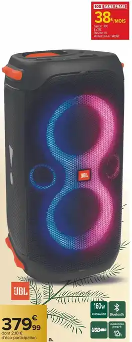 Carrefour Jbl enceinte high power offre