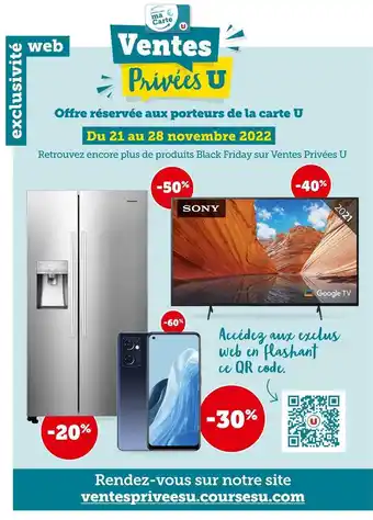 Super U Ventes privées u sur ma carte u offre