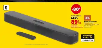 Super U Barre De Son 2.0 offre