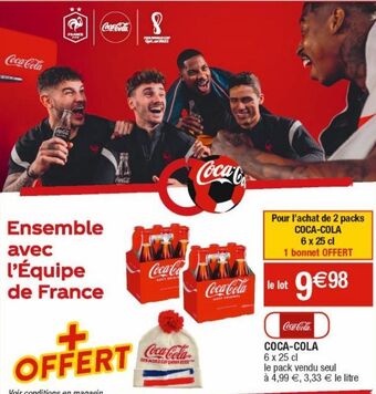 Cora x Carrefour Coca-cola offre