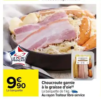 Carrefour Choucroute Garnie A La Graisse D'Oie offre
