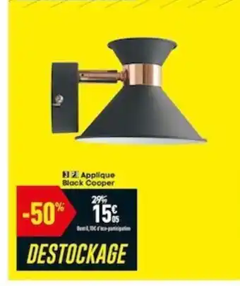 Applique Black Cooper