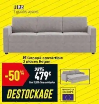 Conforama Canapé convertible offre