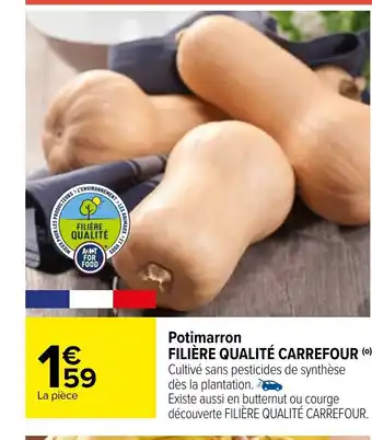 Carrefour Potimarron Filiere Qualite Carrefour offre