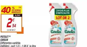 Pistolet Carolin