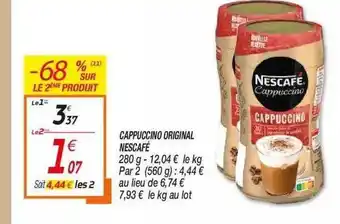 Netto Cappuccino Original Nescafé offre