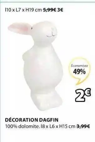 JYSK Décoration Dagfin offre