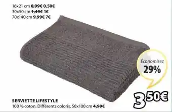 JYSK Serviette Lifestyle offre
