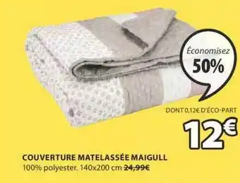 JYSK Couverture Matelassée Maigull offre