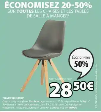 JYSK Chaise Blokhus offre
